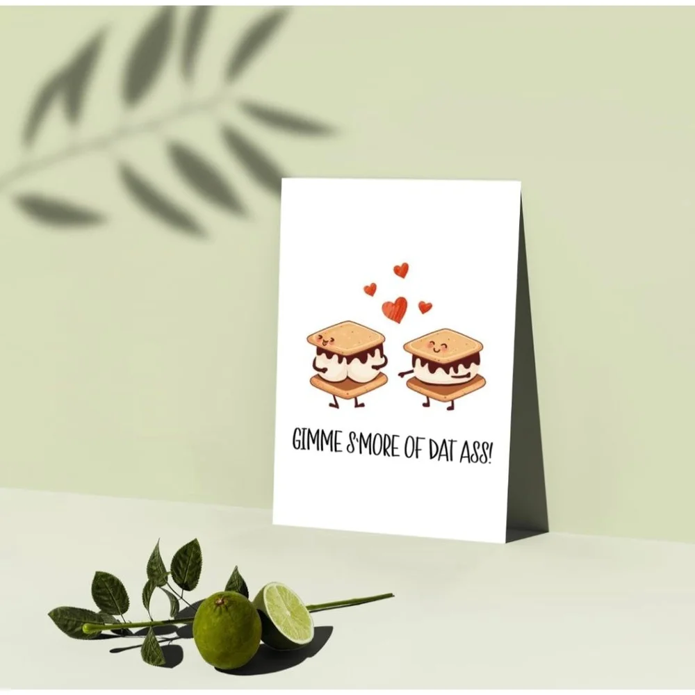 Unbranded Unisex Greeting Card 5.3 x 8 inches‎ White